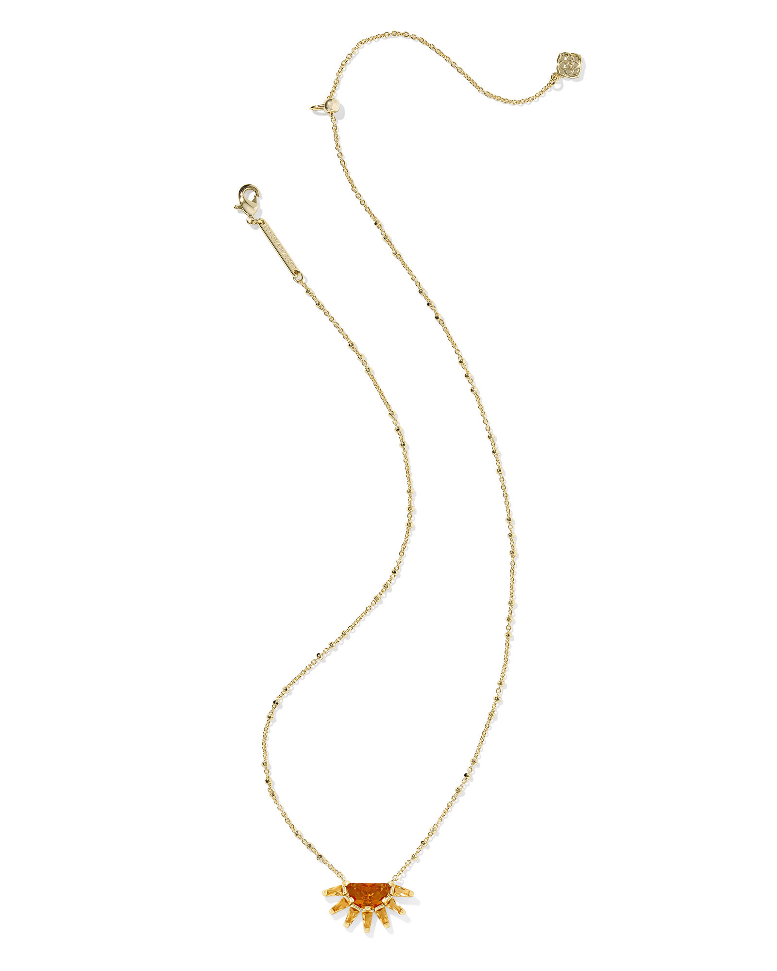 Kendra Scott Samantha Sun Short Pendant Necklace