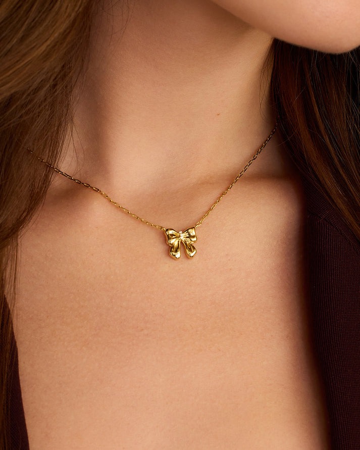 Gorjana Bow Necklace