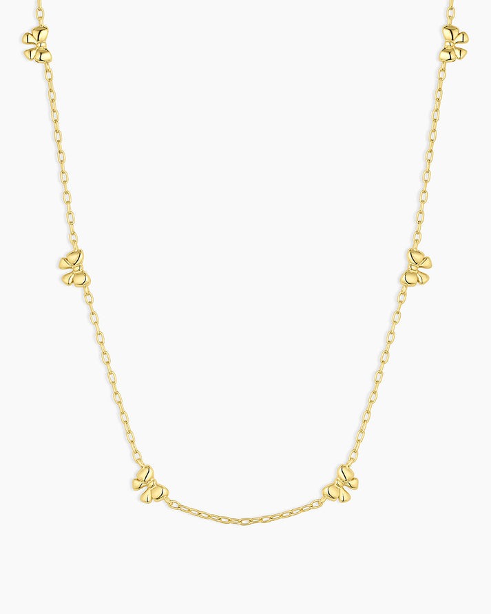 Gorjana Mini Bow Necklace