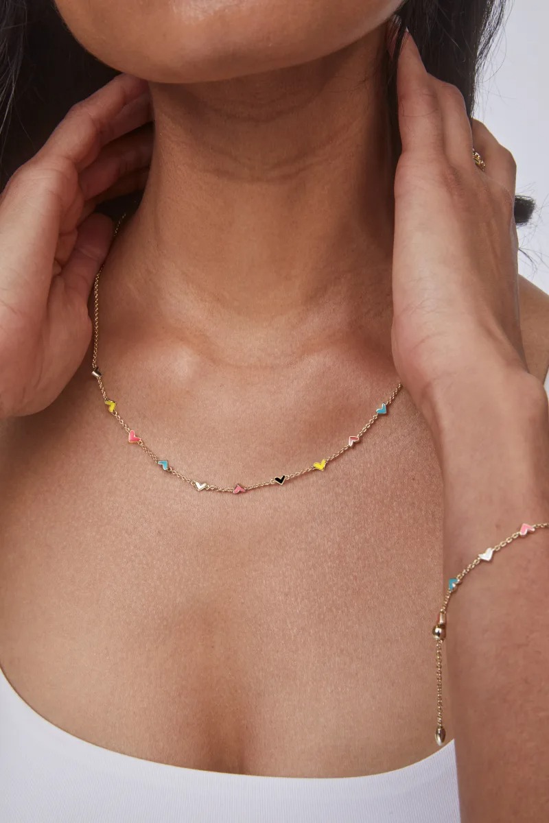 Kendra Scott Haven Heart Strand Necklace