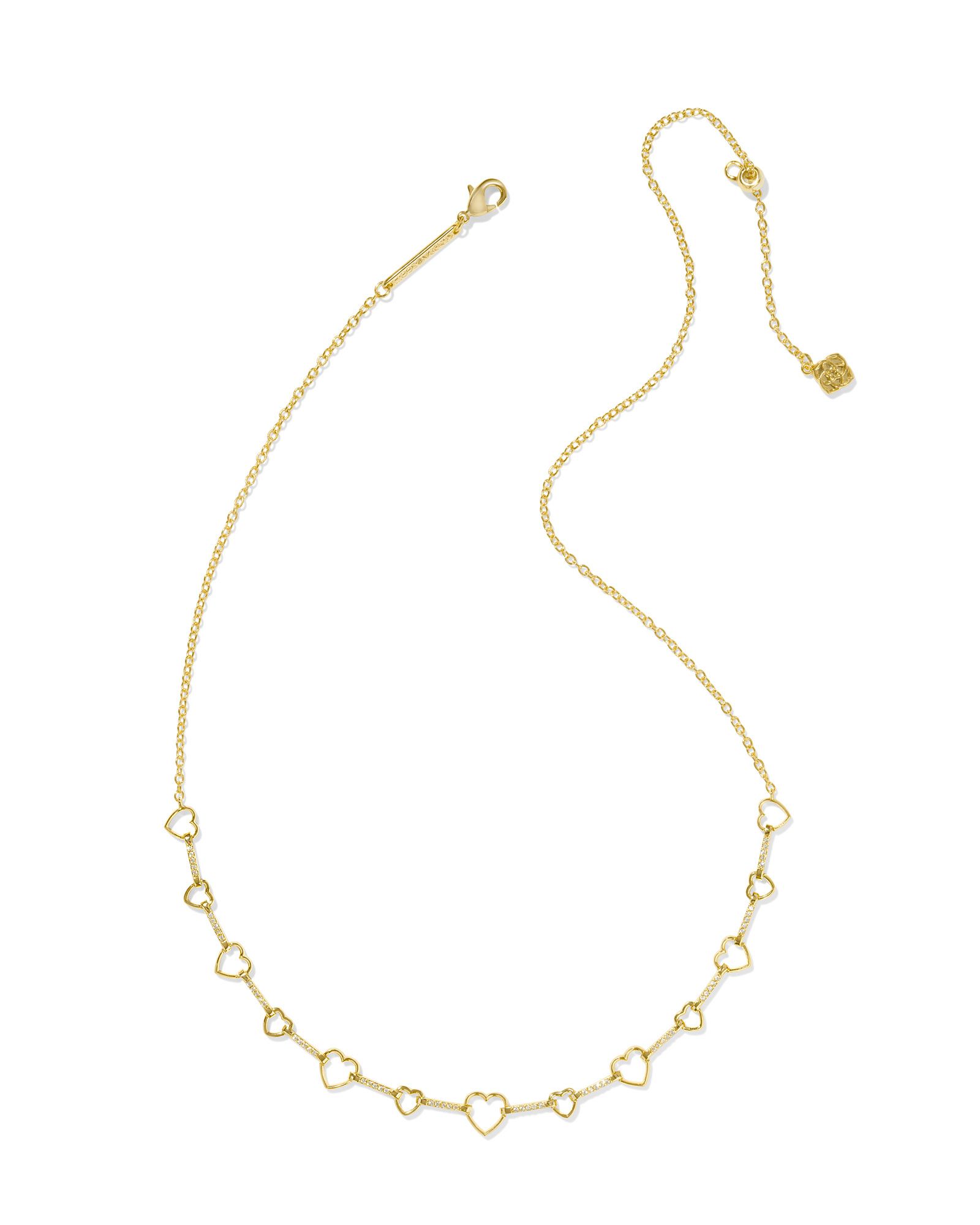 Kendra Scott Haisley Heart Strand Necklace