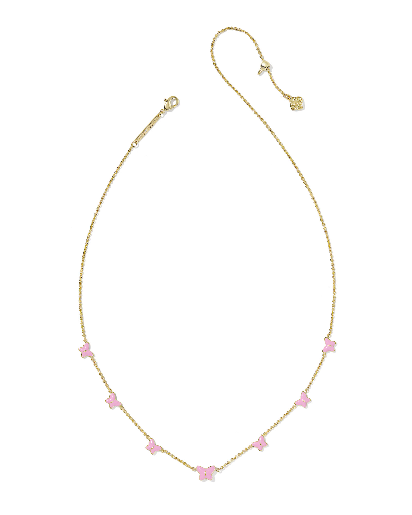 Kendra Scott Lillia Butterfly Enamel Strand Necklace