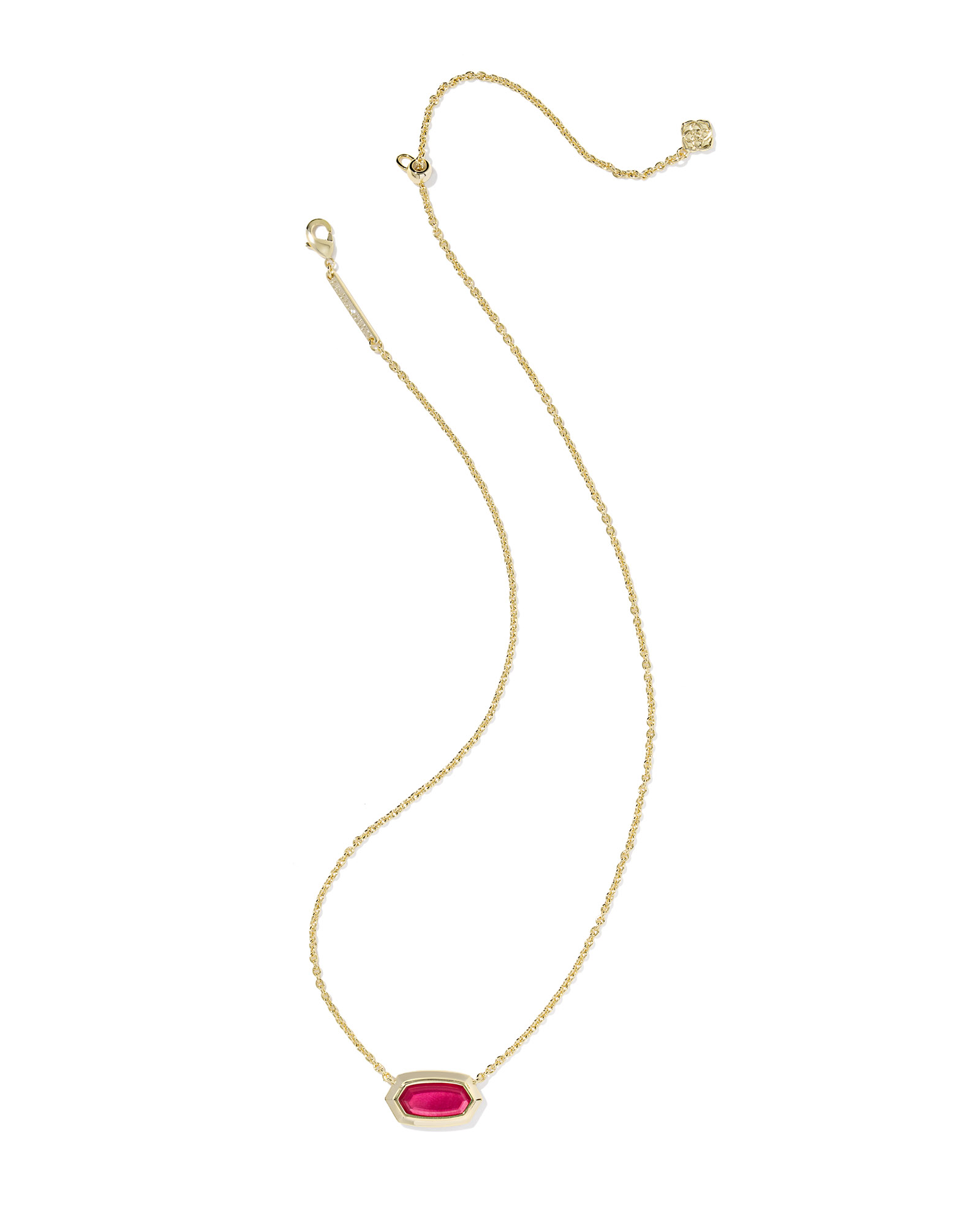 Kendra Scott Elisa Bezel Short Pendant Necklace