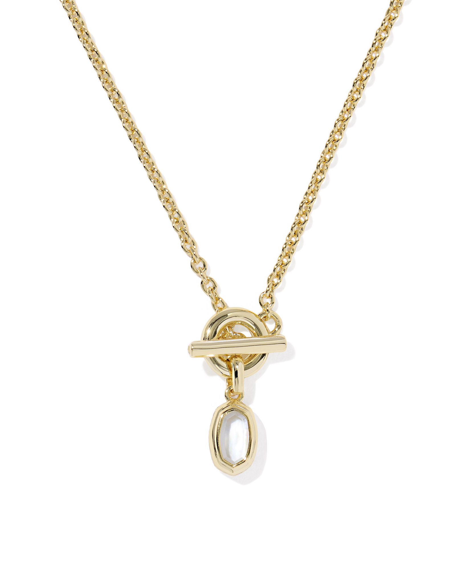 Kendra Scott Mini Elisa Toggle Short Pendant Necklace