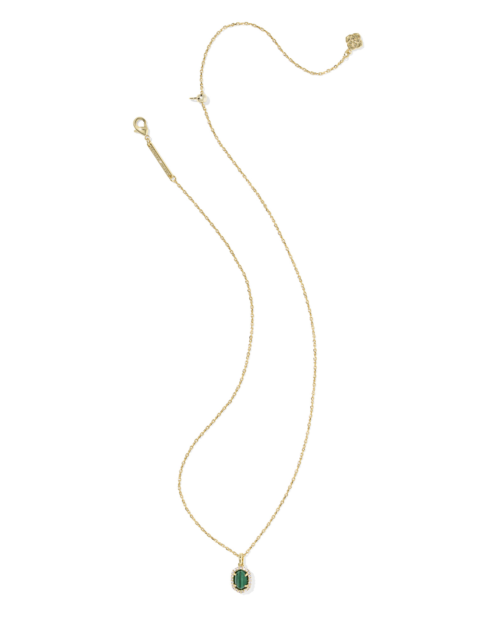 Kendra Scott Daphne Crystal Frame Short Pendant Necklace