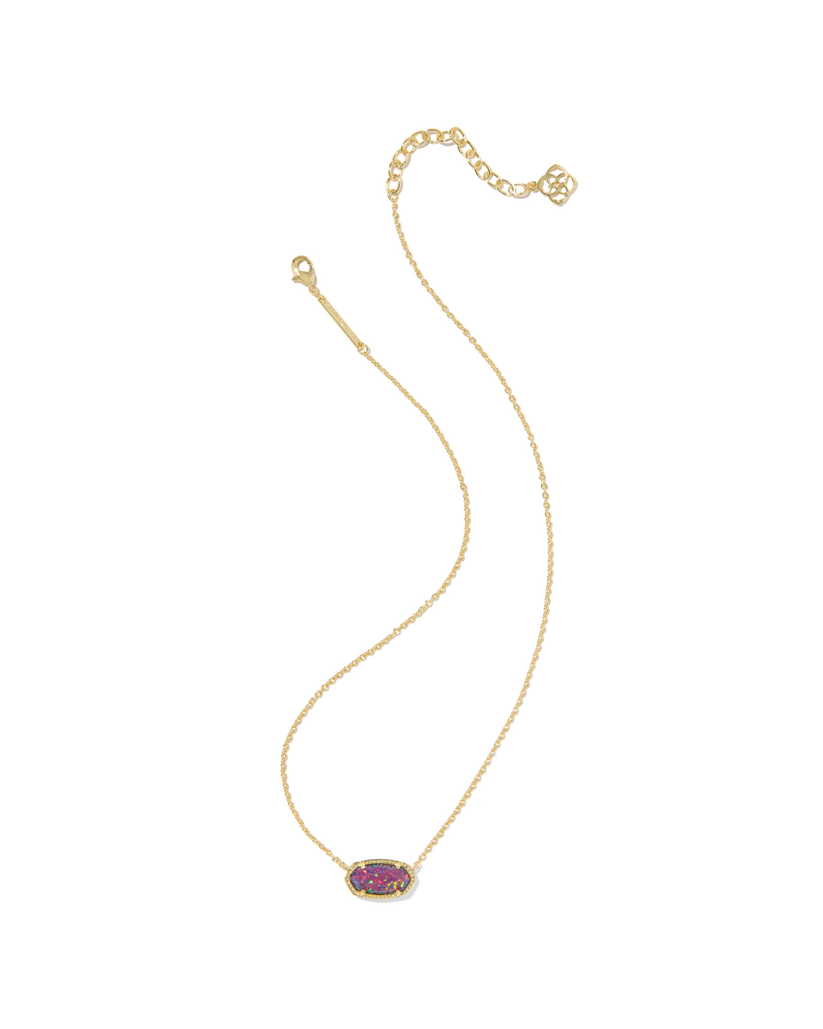 Kendra Scott Elisa Lavender Kyocera Opal Necklace