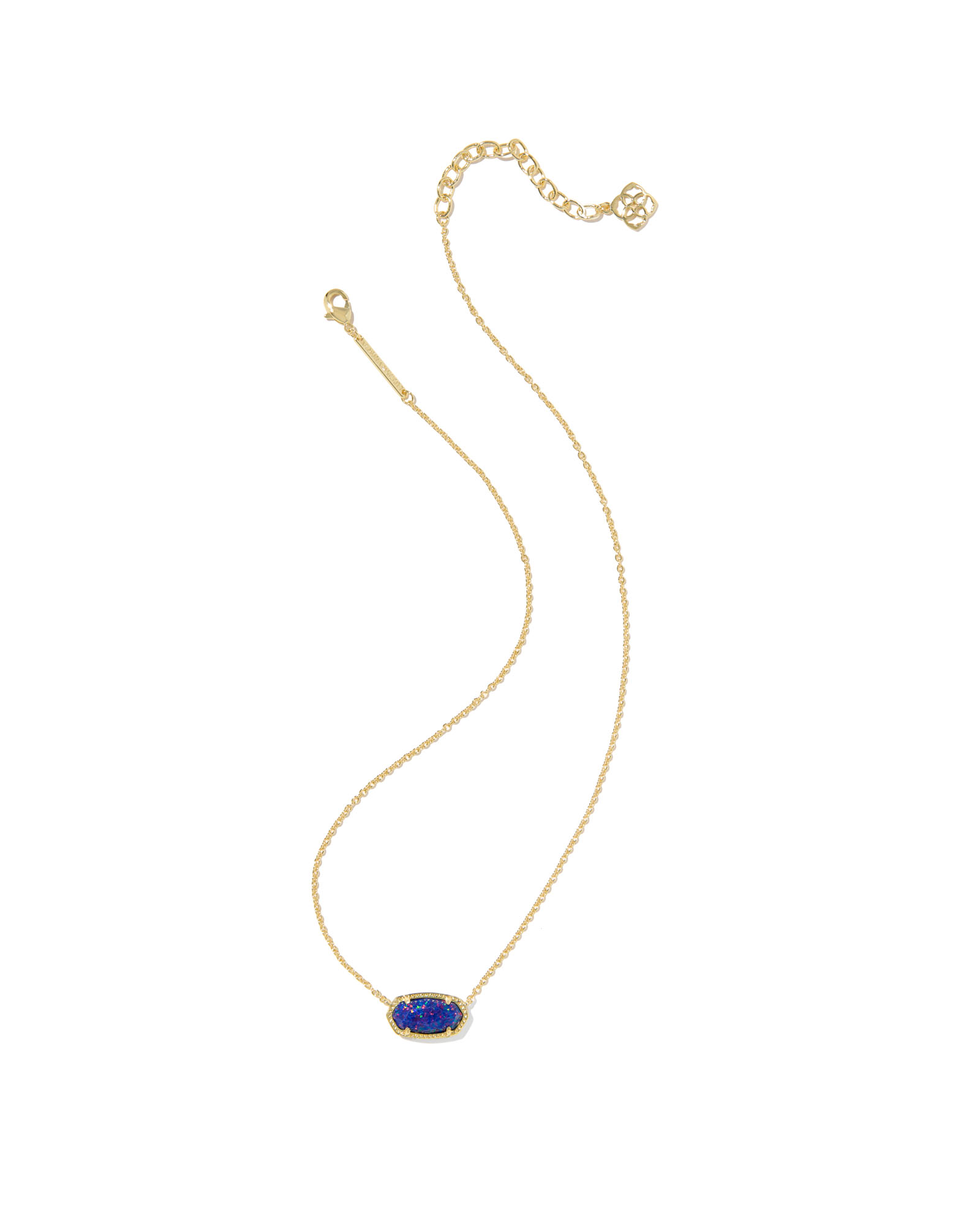 Kendra Scott Elisa Indigo Kyocera Opal Necklace