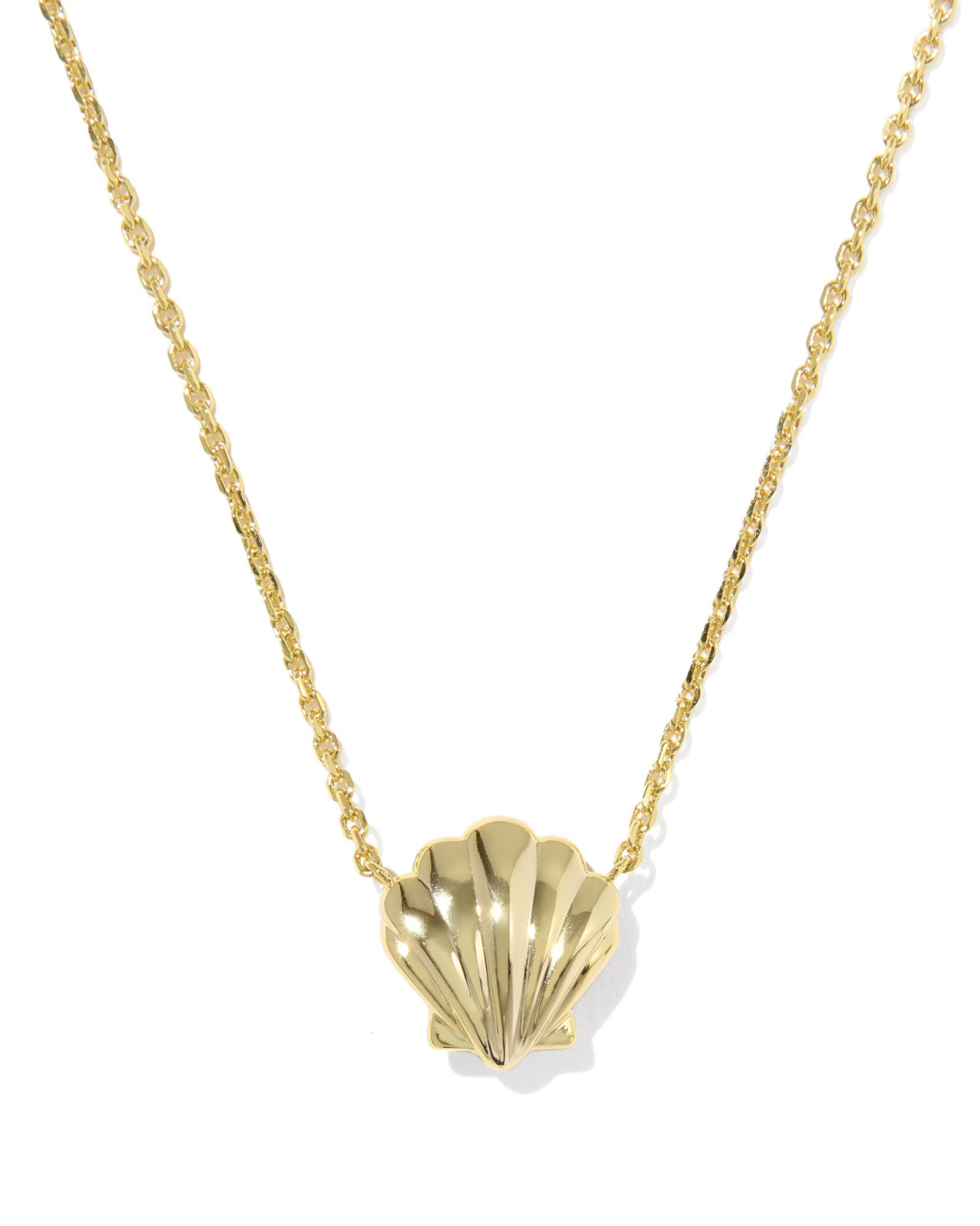 Kendra Scott Brynne Shell Short Pendant Necklace