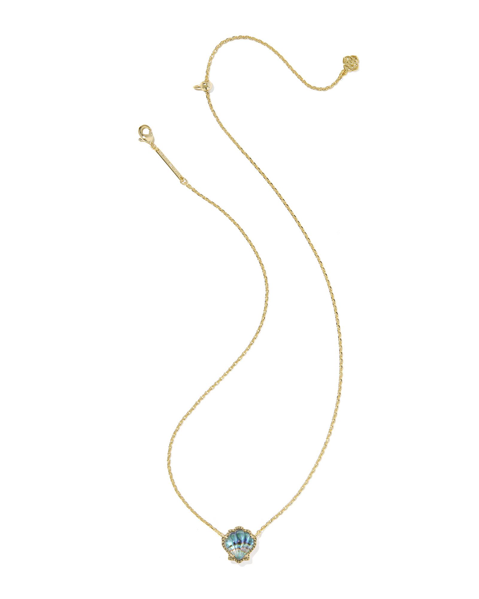 Kendra Scott Brynne Shell Short Pendant Necklace
