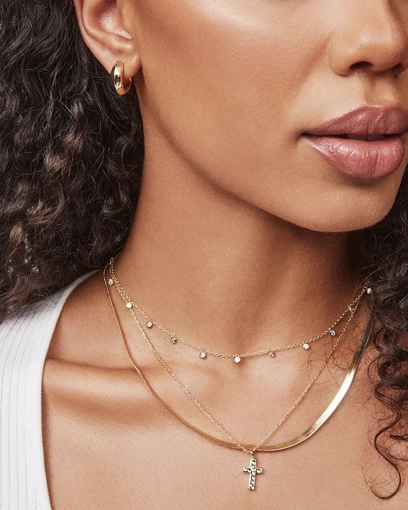 Kendra Scott Cross Pendant Necklace