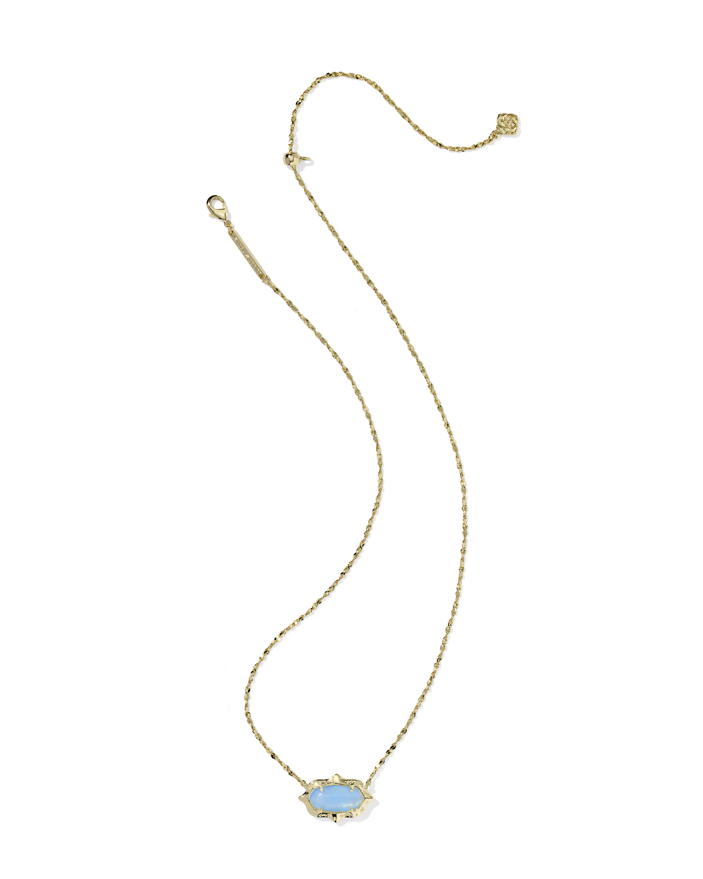 Kendra Scott Elisa Scallop Frame Short Pendant Necklace