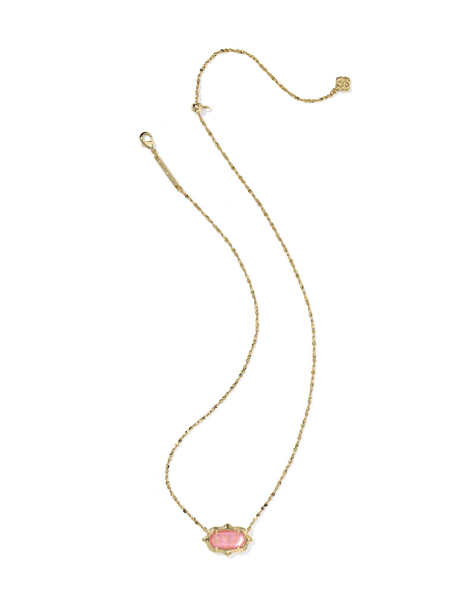 Kendra Scott Elisa Scallop Frame Short Pendant Necklace