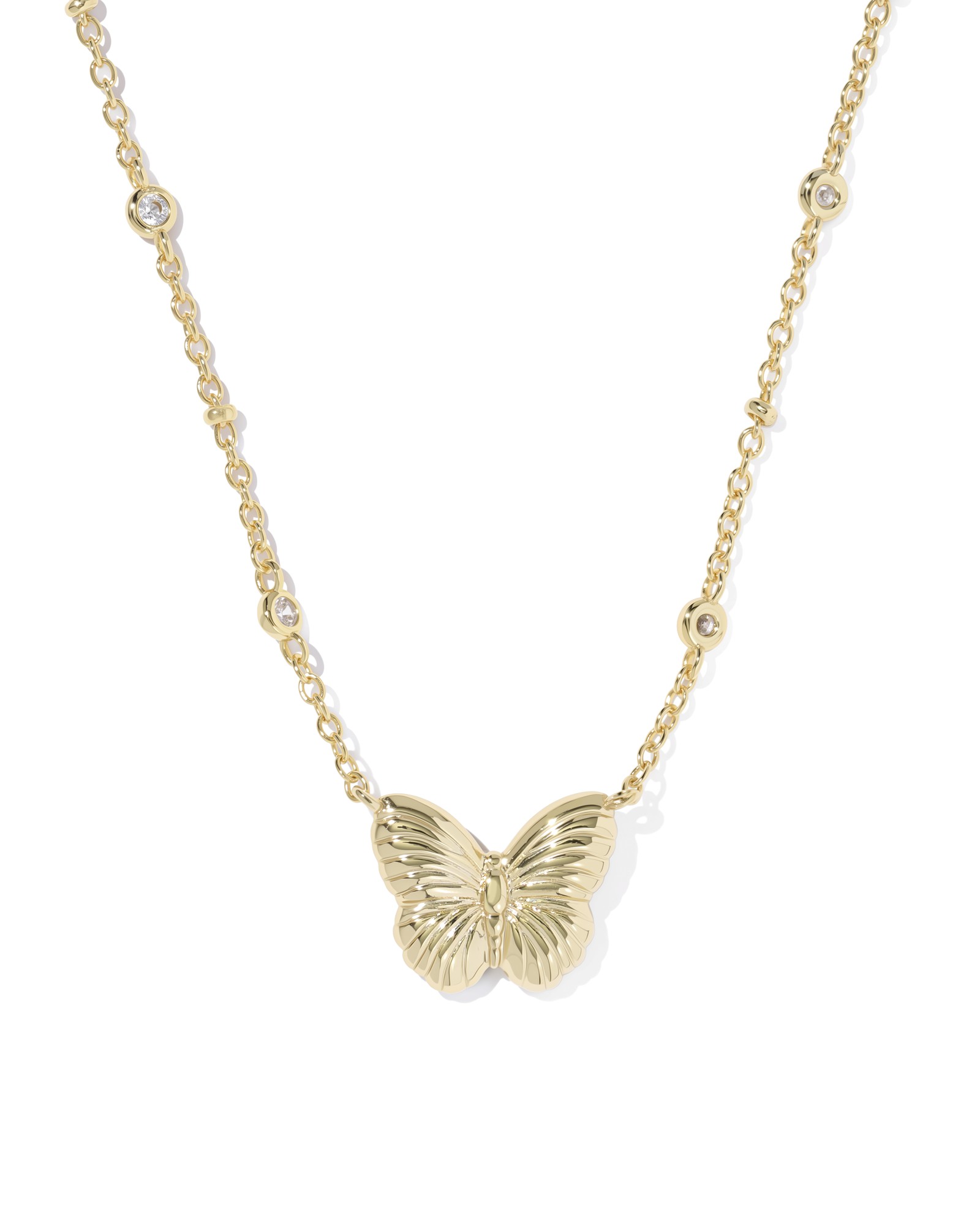 Kendra Scott Cailey Butterfly Short Pendant Necklace