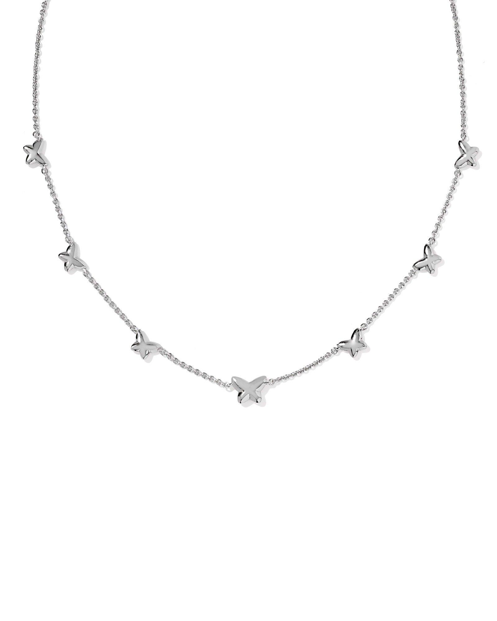 Kendra Scott Lillia Butterfly Enamel Strand Necklace