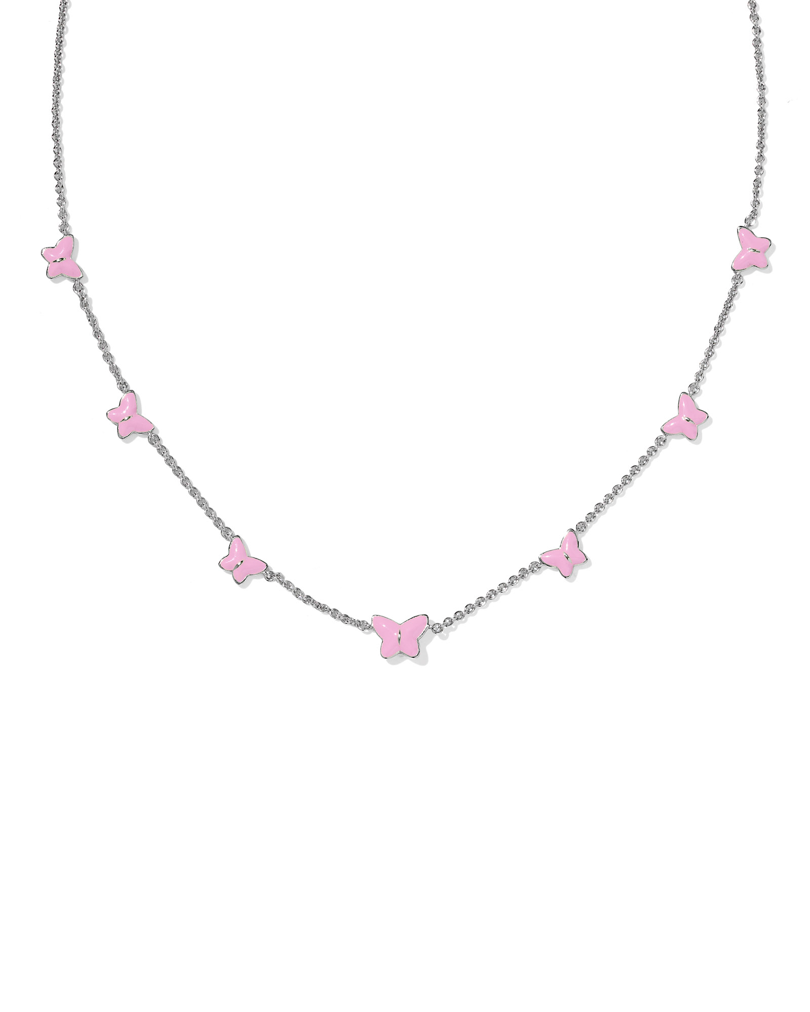 Kendra Scott Lillia Butterfly Enamel Strand Necklace