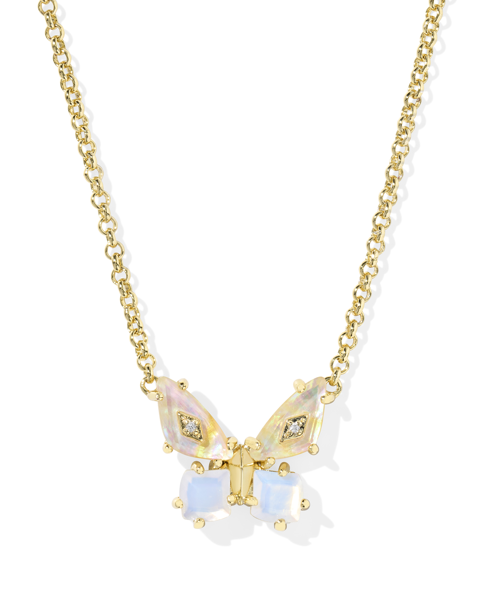 Kendra Scott Bianca Butterfly Short Pendant Necklace
