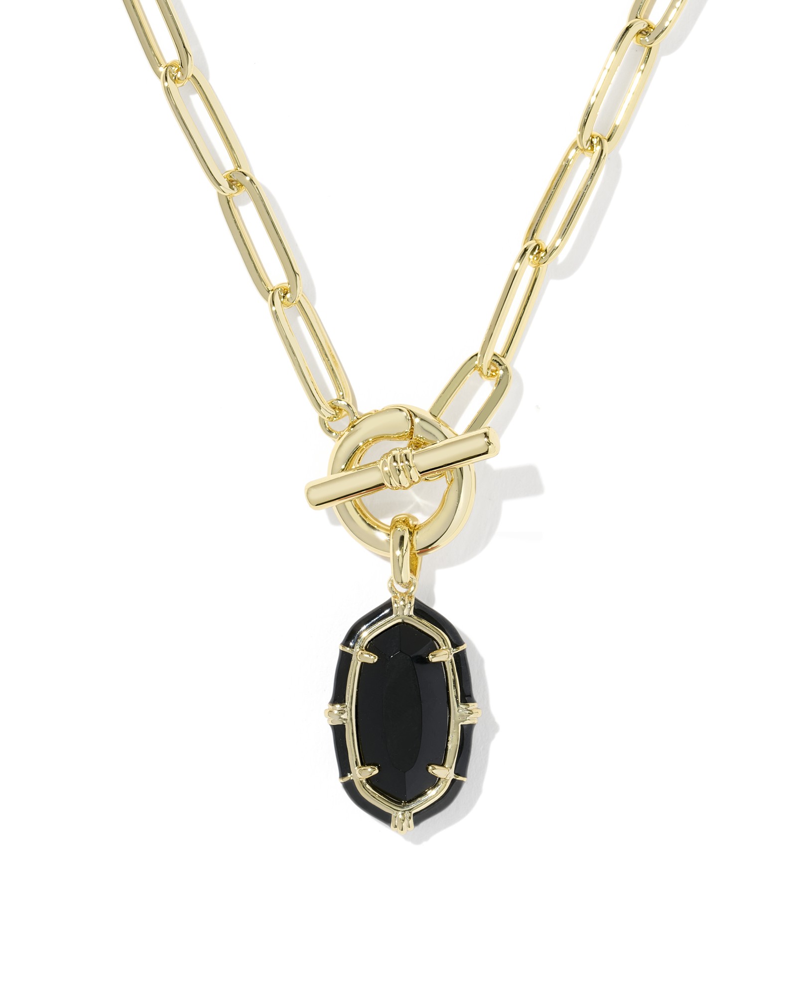 Kendra Scott Elisa Enamel Link & Chain Necklace