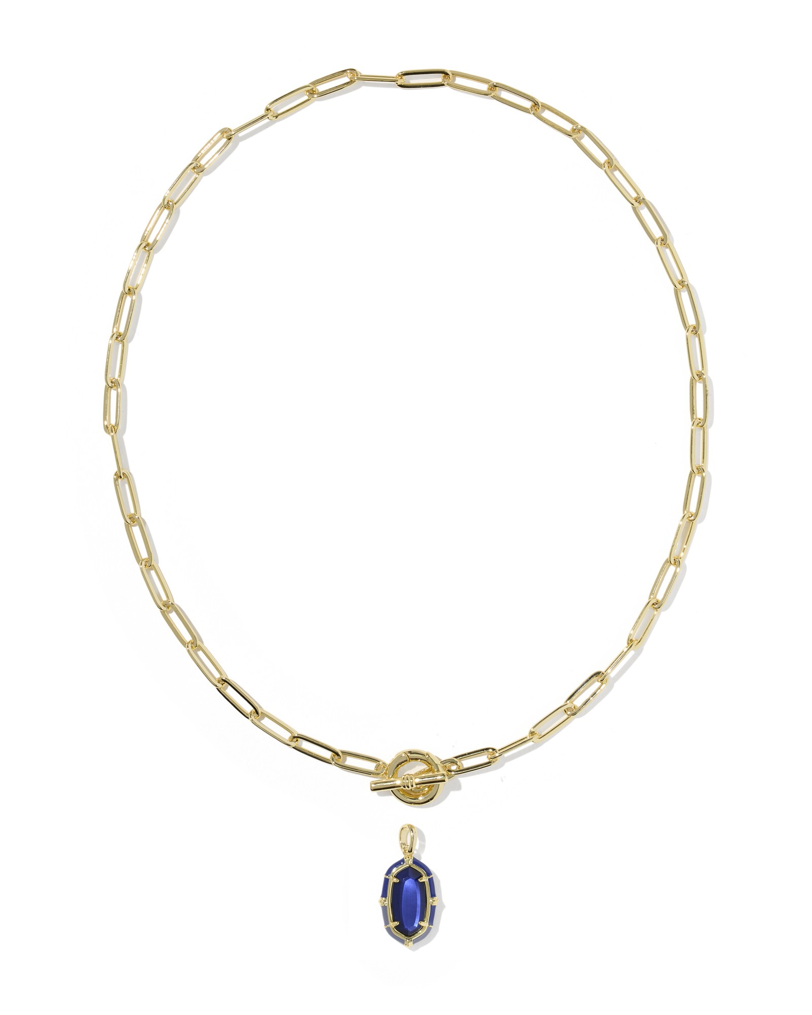 Kendra Scott Elisa Enamel Link & Chain Necklace