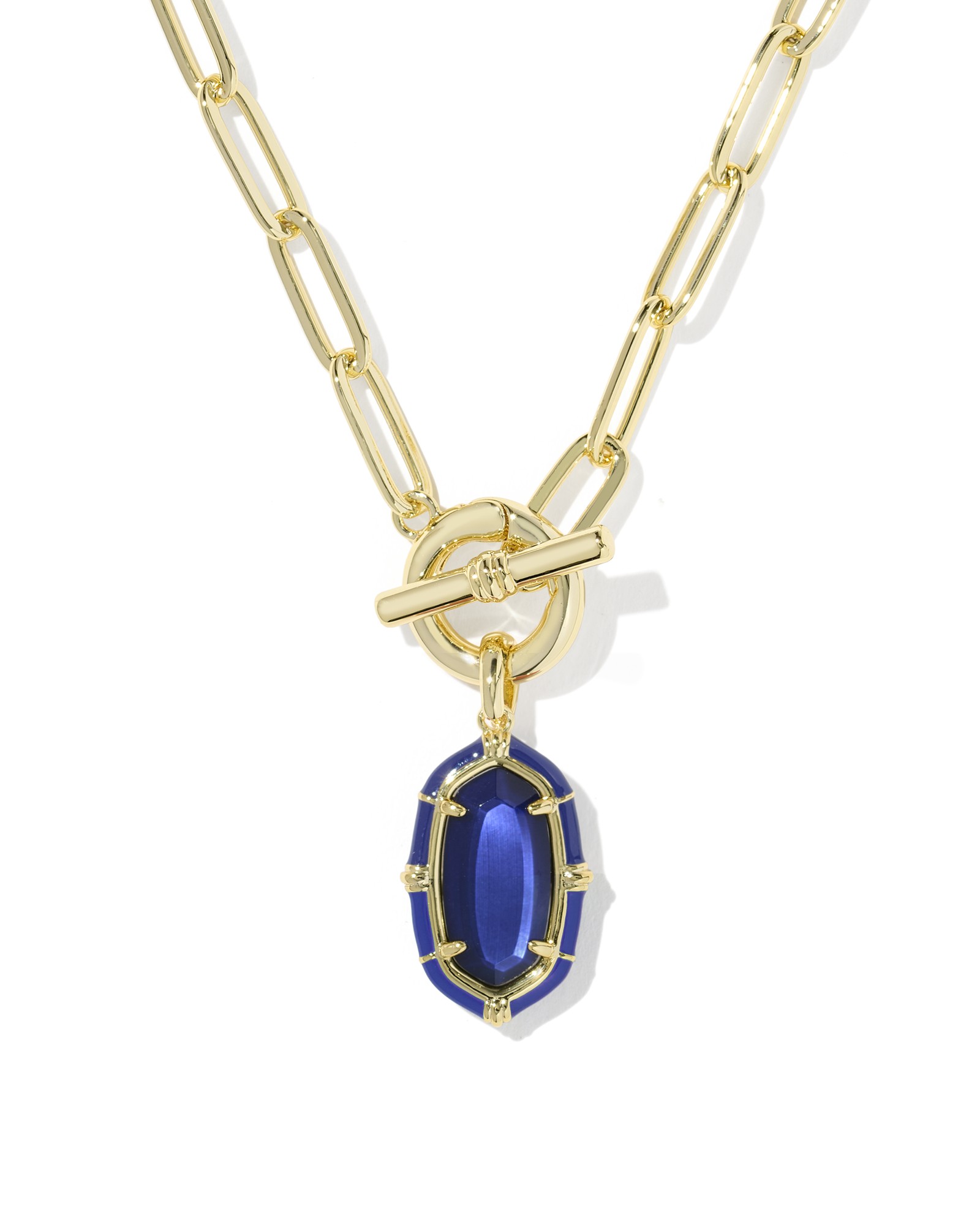 Kendra Scott Elisa Enamel Link & Chain Necklace