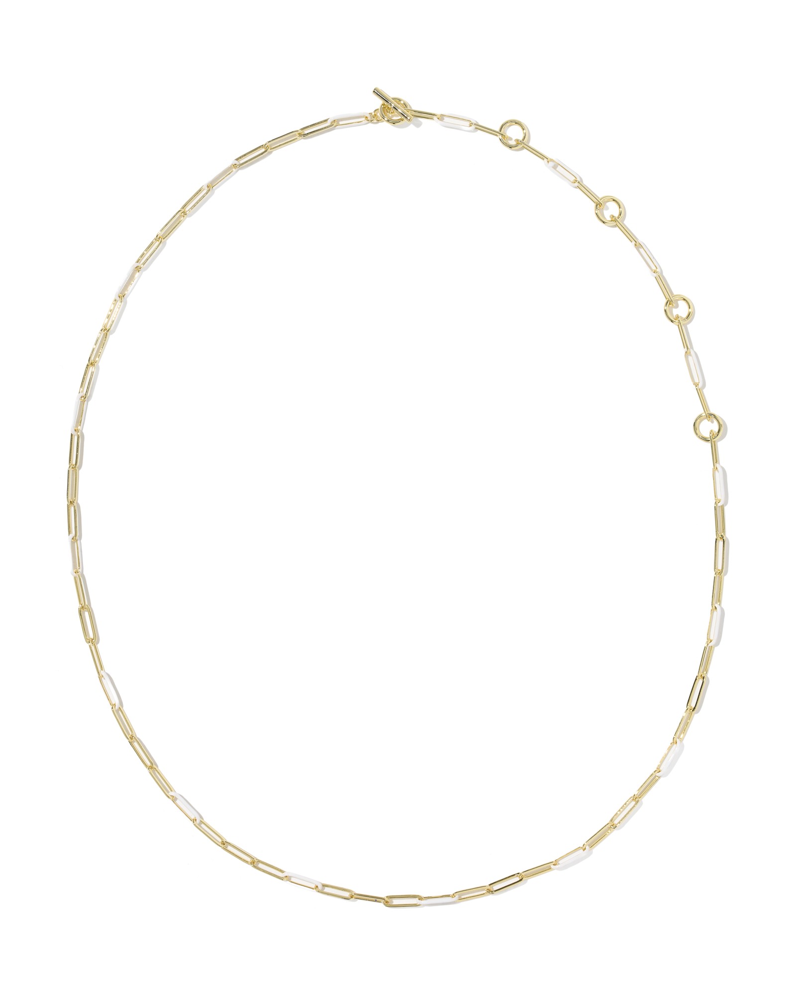 Kendra Scott Courtney Enamel Link & Chain Necklace