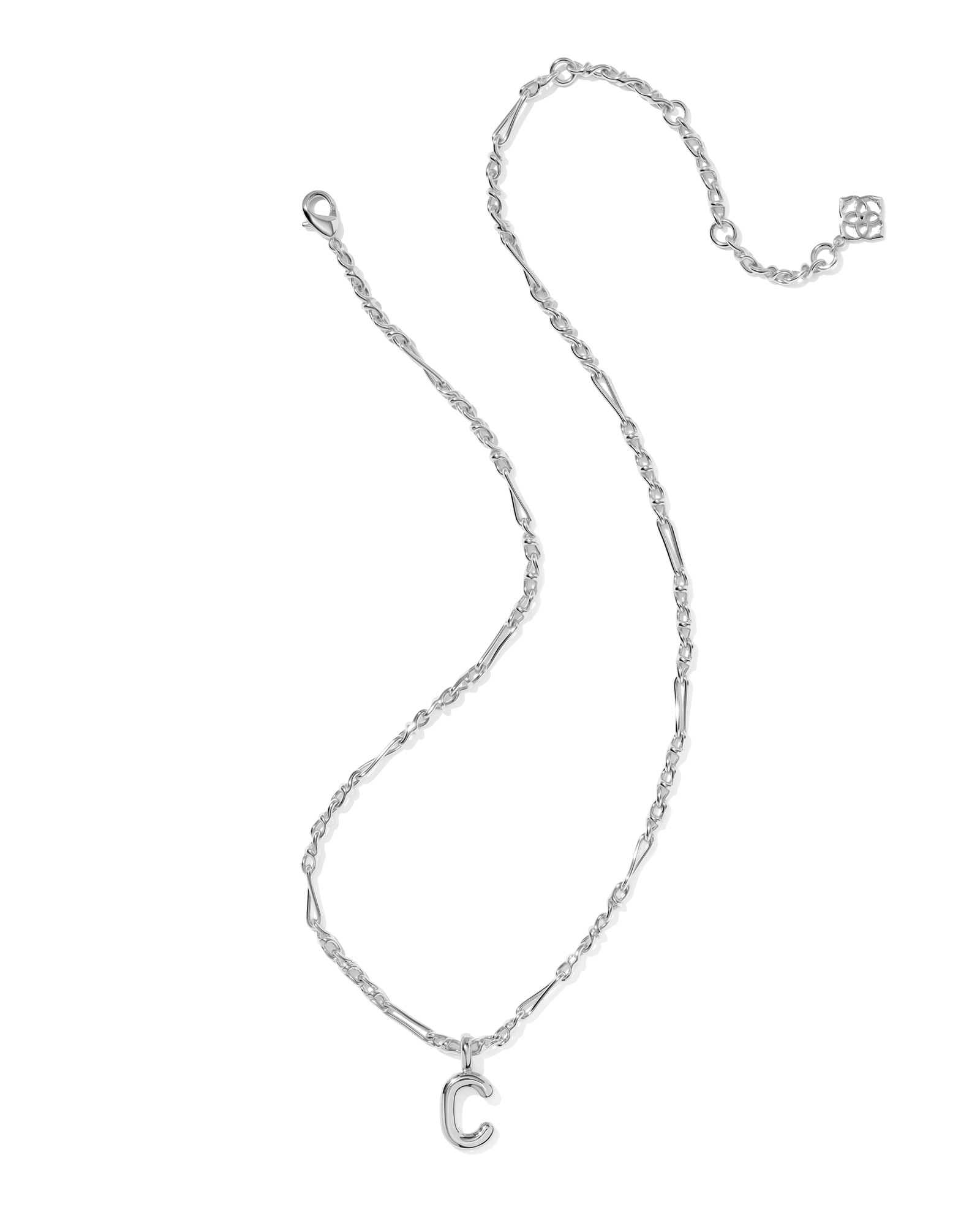 Kendra Scott Bubble Letter C Short Pendant Necklace