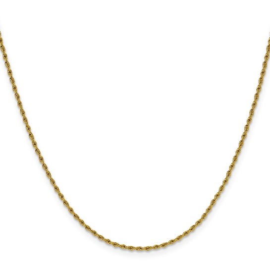 Rox by Martin Binder Plated Stainless Steel 1.5mm 20 Inch Rope Chain