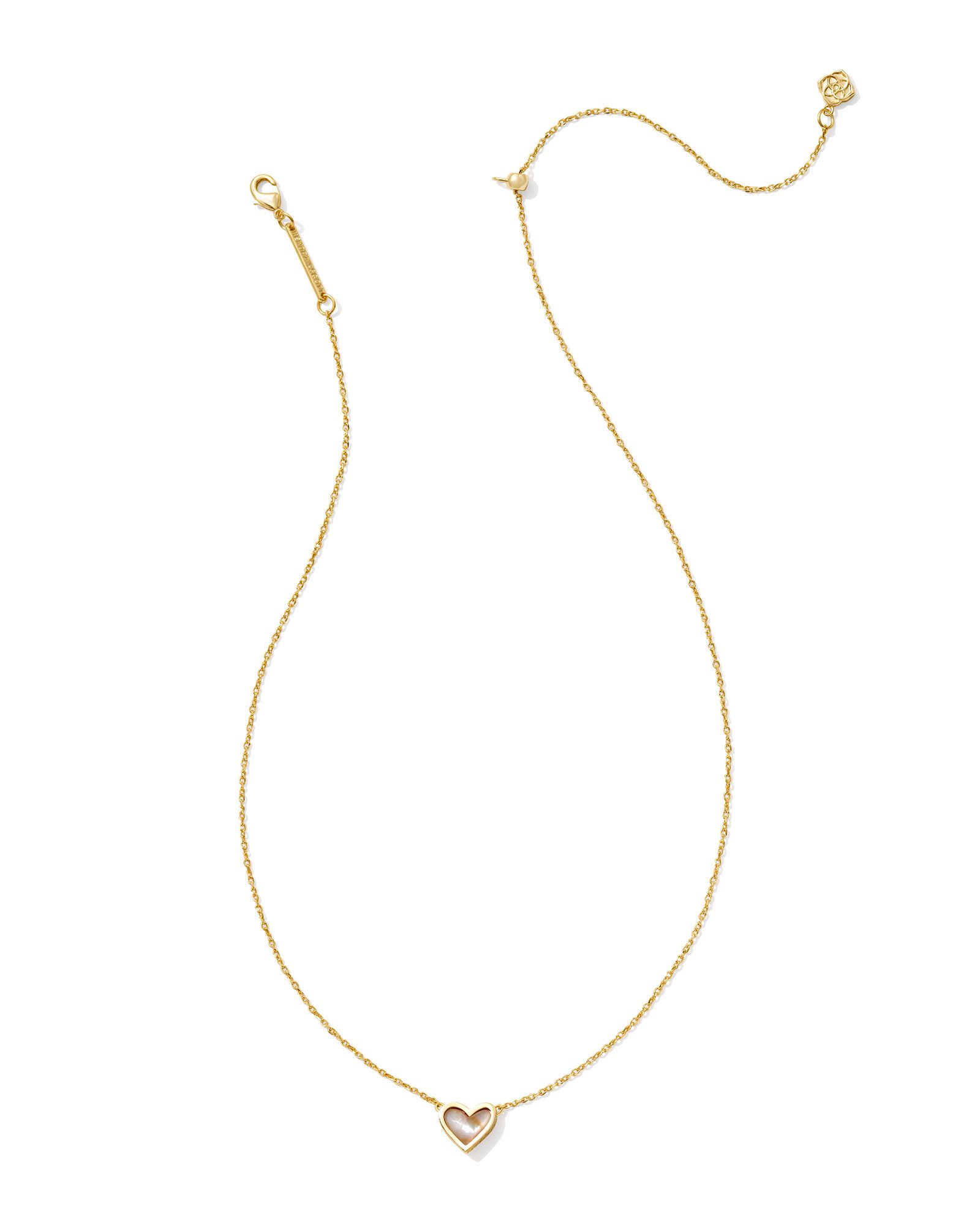 Kendra Scott Framed Ari Heart Short Pendant Necklace