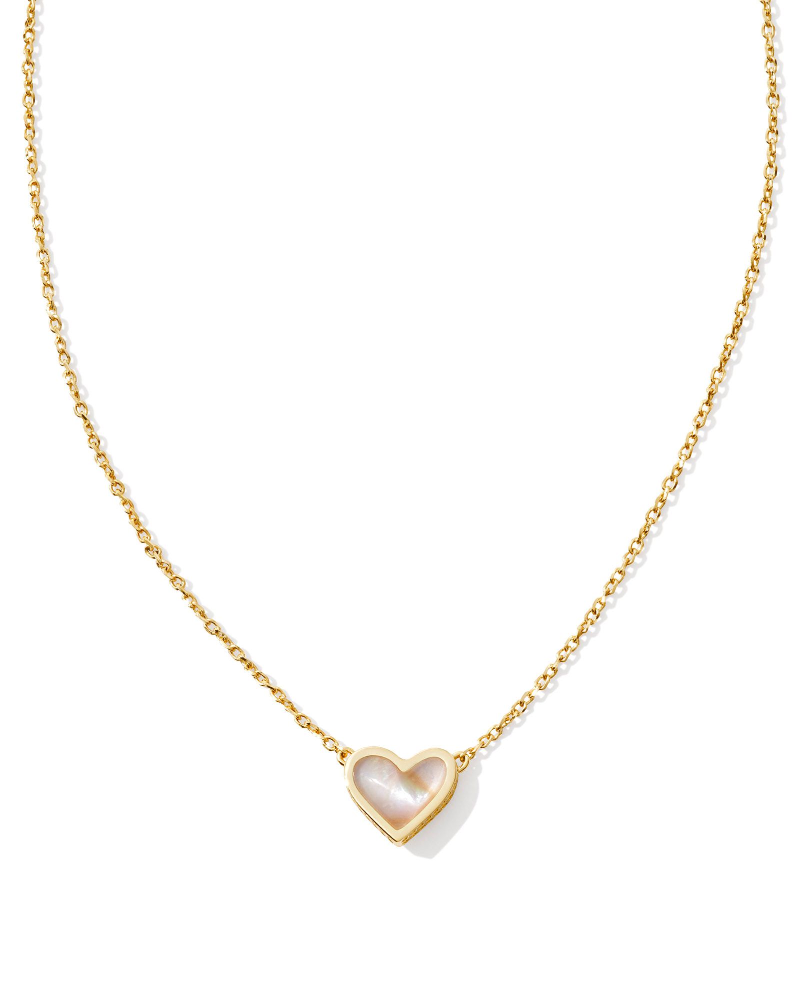 Kendra Scott Framed Ari Heart Short Pendant Necklace