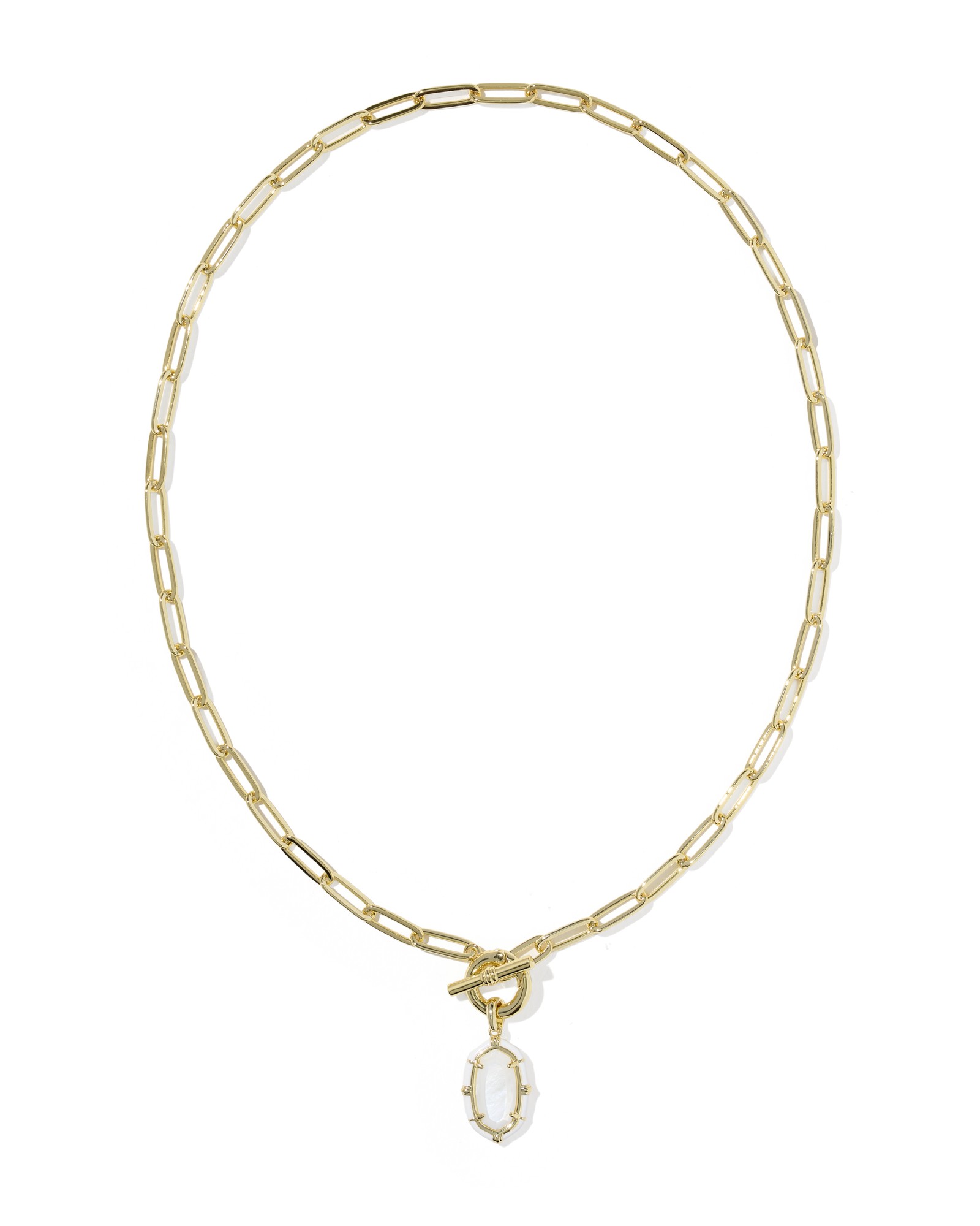 Kendra Scott Elisa Enamel Link & Chain Necklace