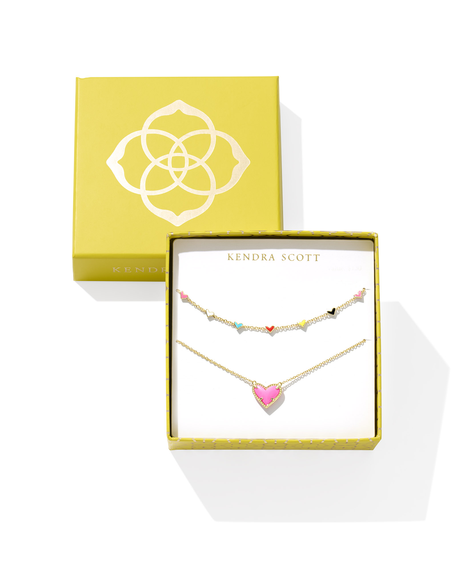 Kendra Scott Ari & Haven Heart Necklace Gift Set