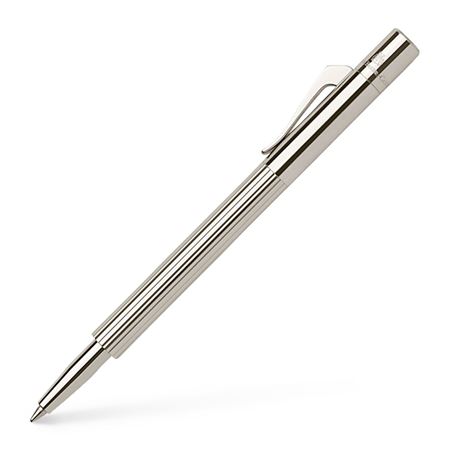 Faber-castell Slim Platinum Plated Pocket Ball Pen
