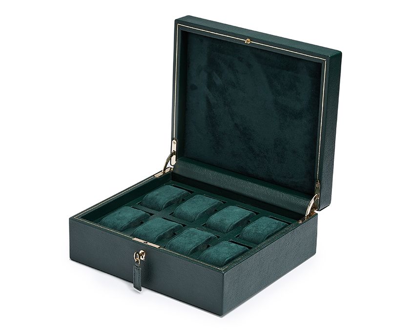 Wolf British Racing 8 Piece Watch Box