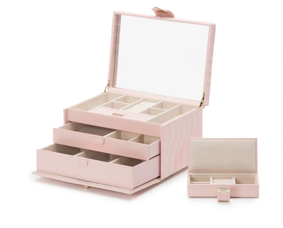 Wolf Caroline Medium Jewelry Case