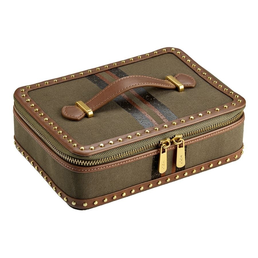 WOLF Ida Travel Zip Jewelry Case