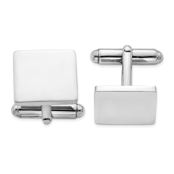 Rox By Martin Binder Square Silver Cuff Links