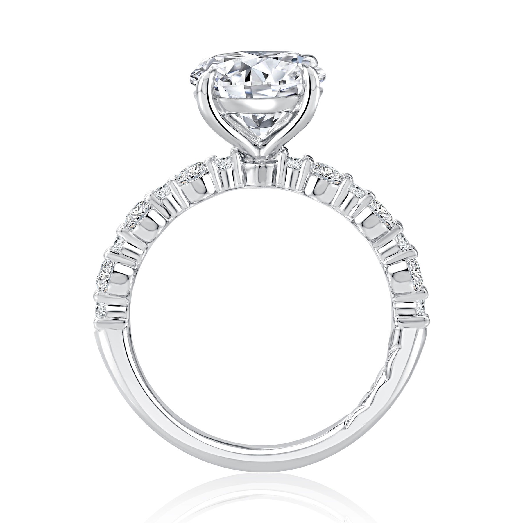 A Jaffe Sample Engagement Ring Mounting