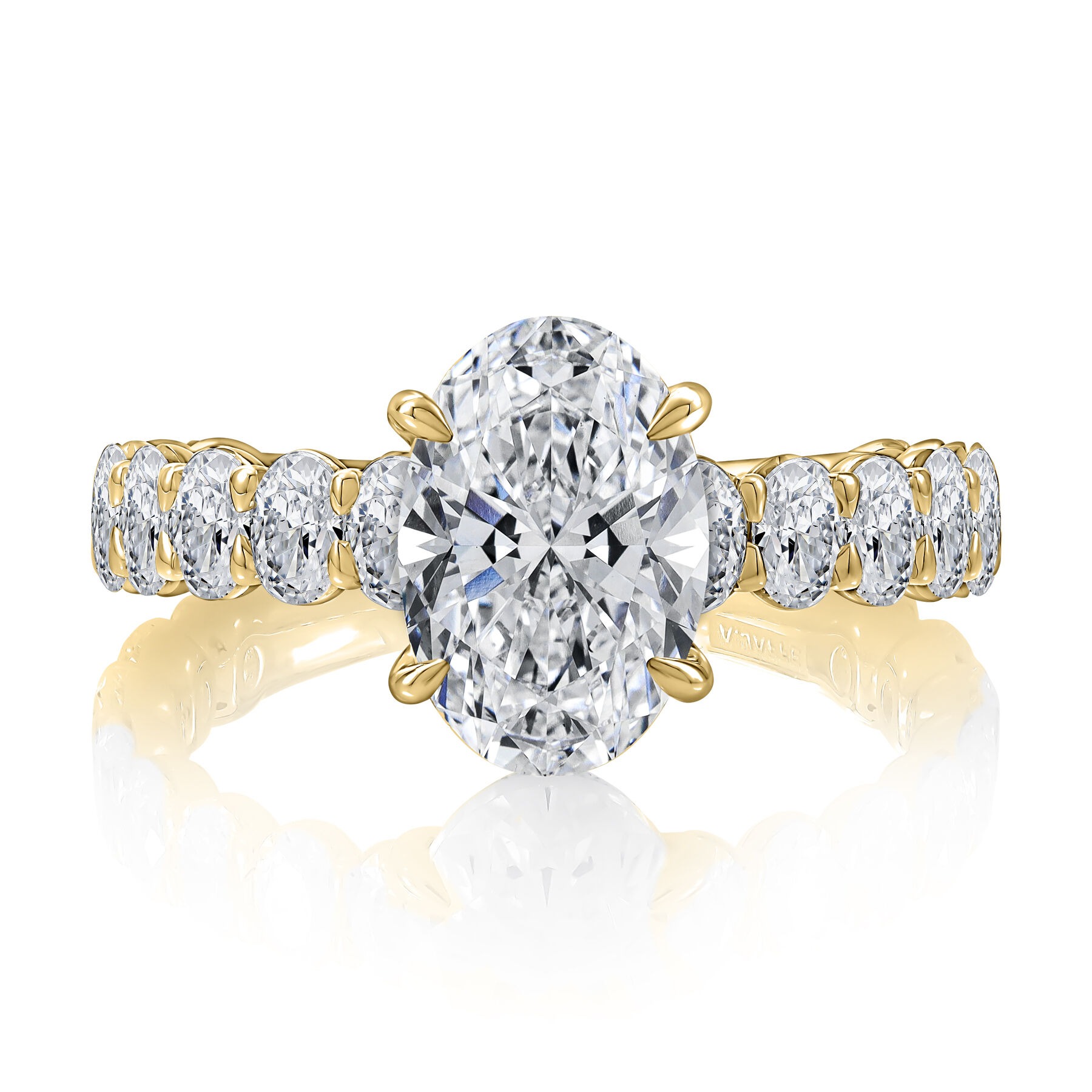 A Jaffe Sample Engagement Ring Mounting