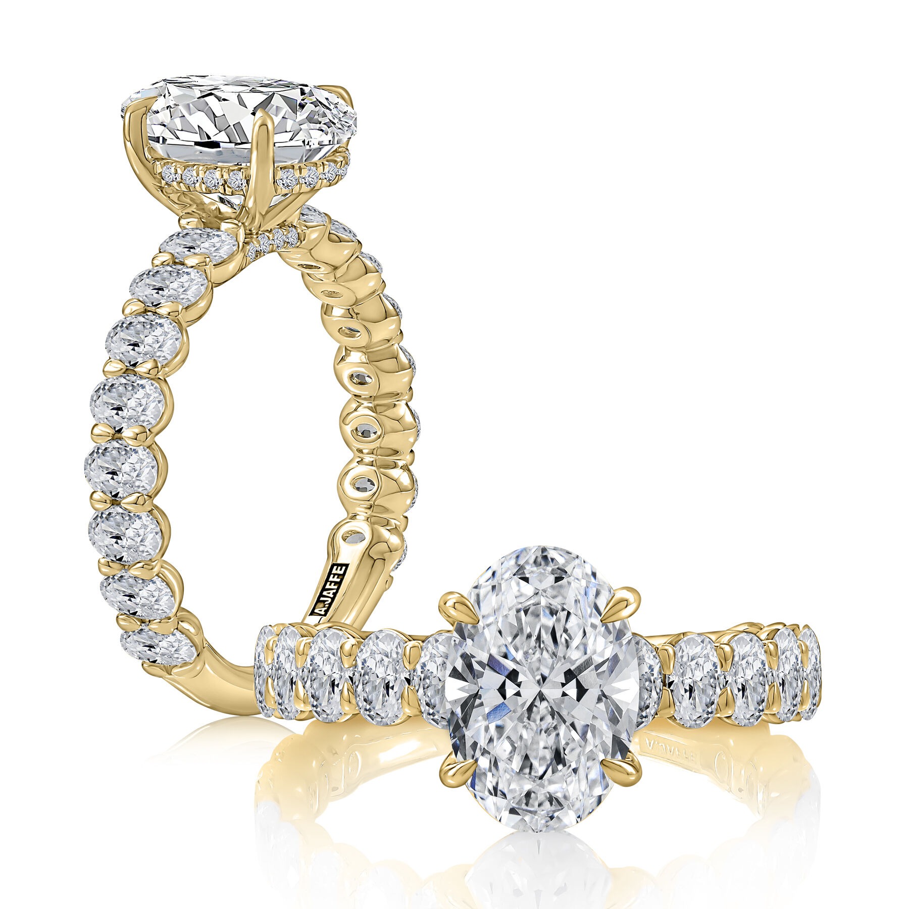 A Jaffe Sample Engagement Ring Mounting