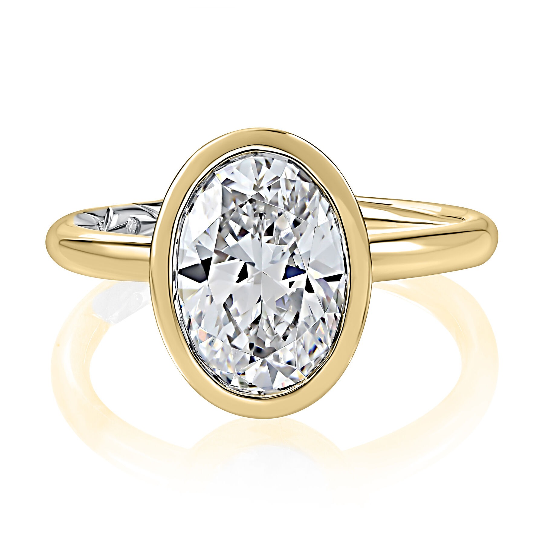 A Jaffe Sample Engagement Ring Mounting