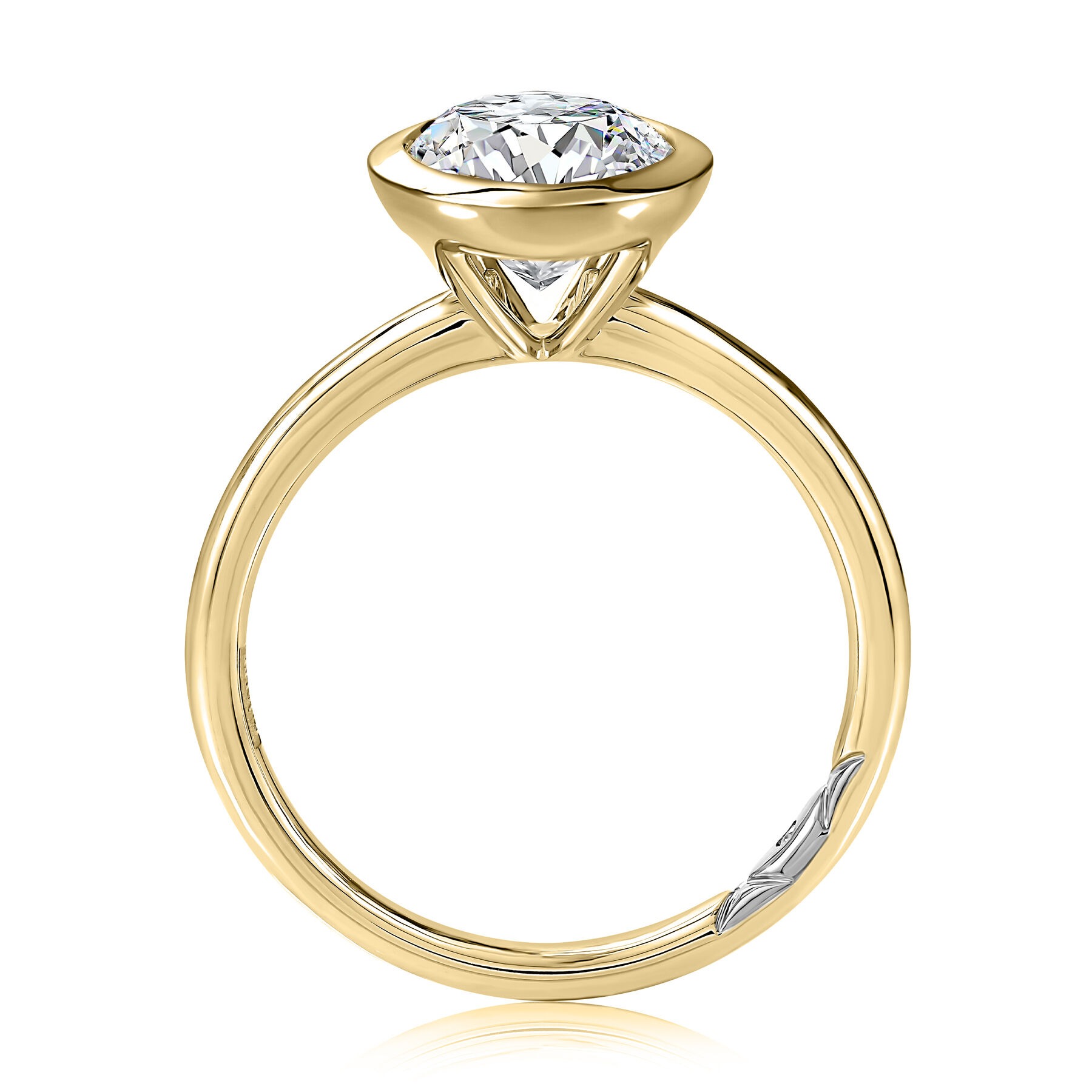 A Jaffe Sample Engagement Ring Mounting