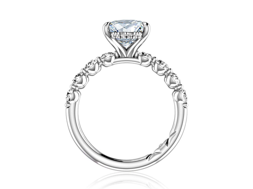 A Jaffe Sample Engagement Ring Mounting