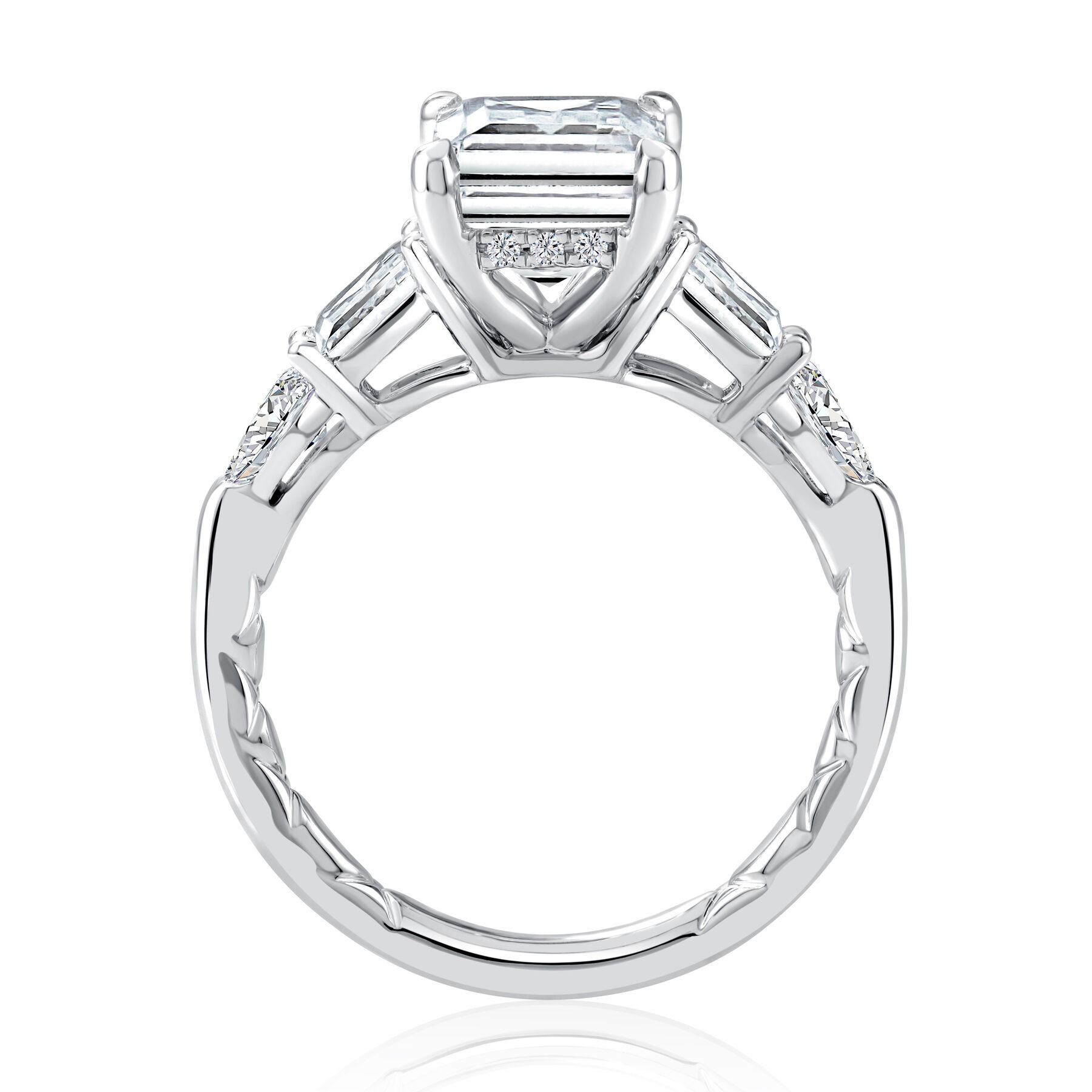 A Jaffe Sample Engagement Ring Mounting