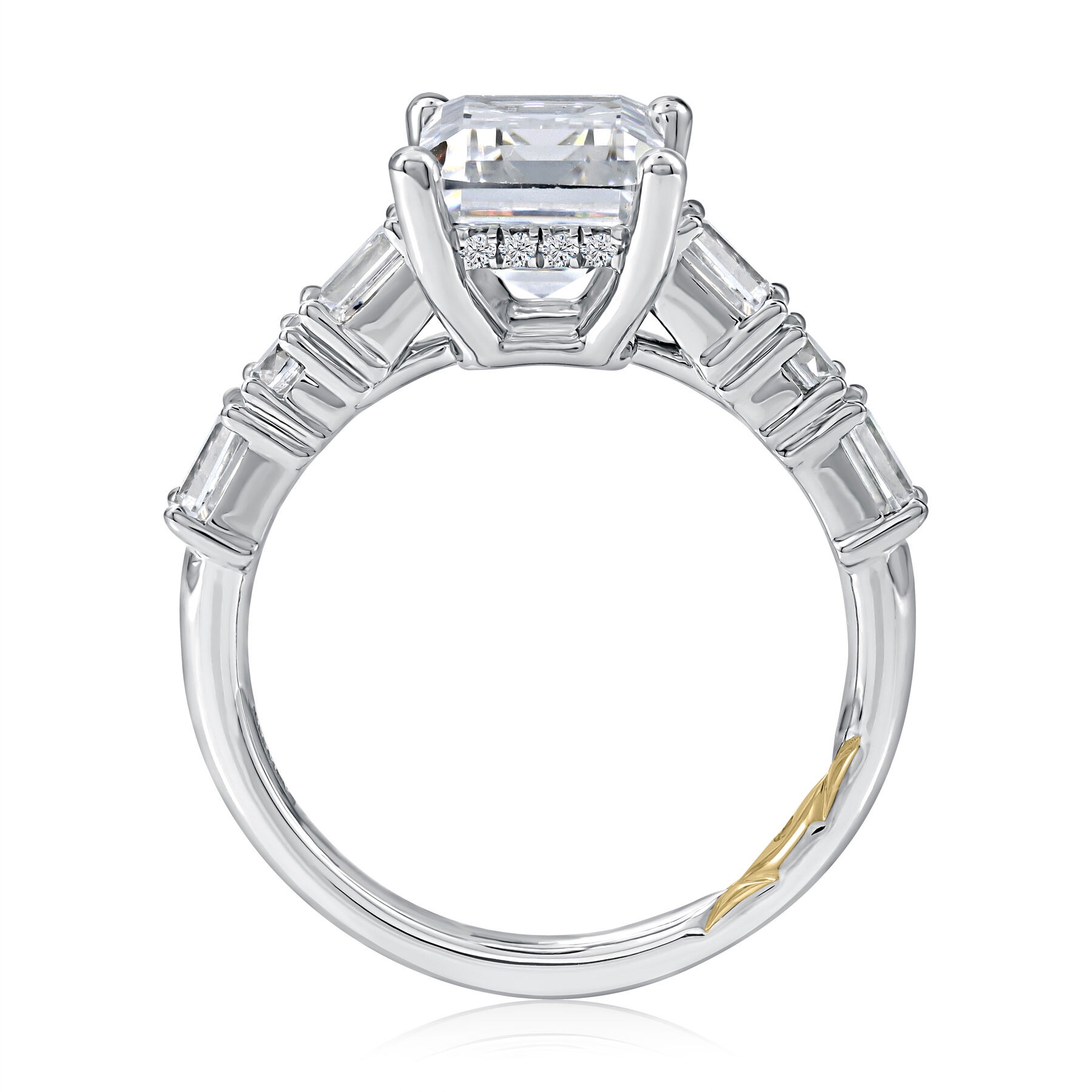 A Jaffe Sample Engagement Ring Mounting