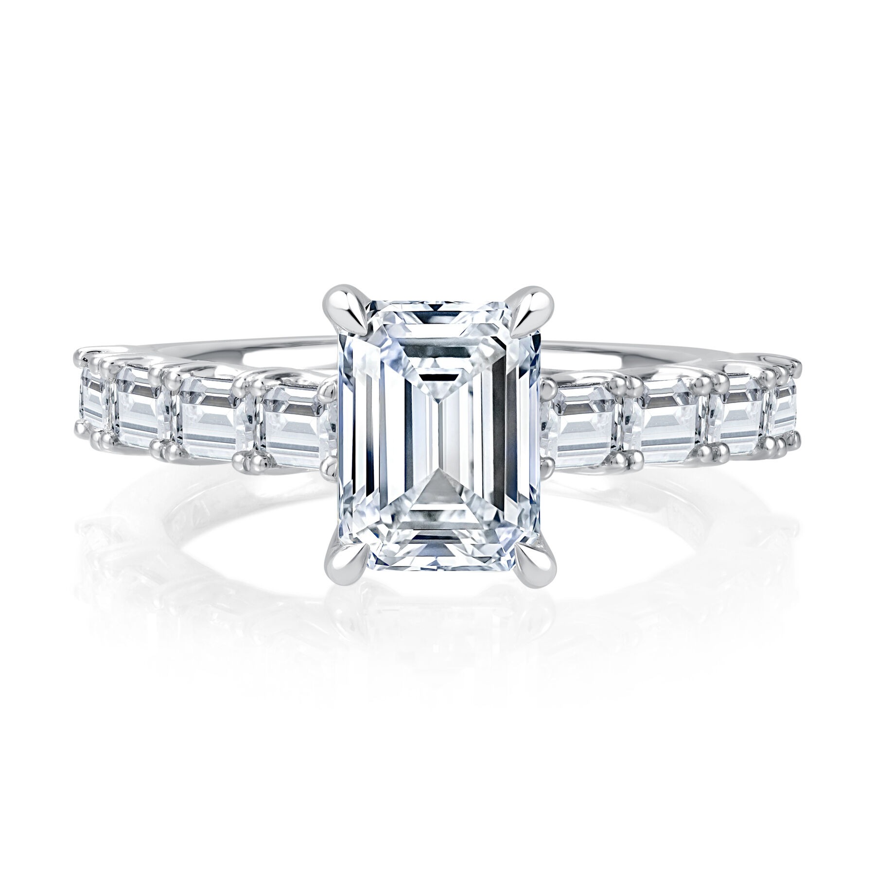 A Jaffe Sample Engagement Ring Mounting