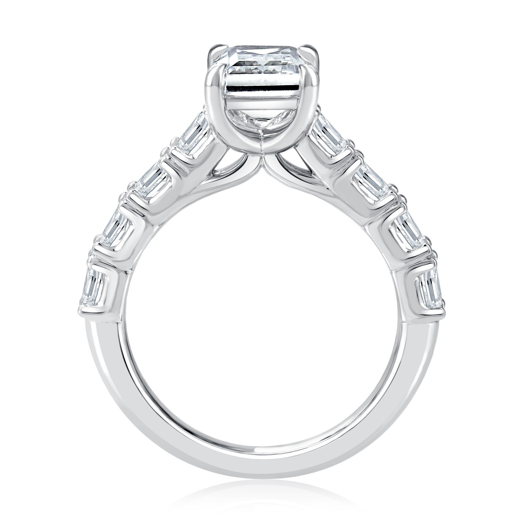 A Jaffe Sample Engagement Ring Mounting