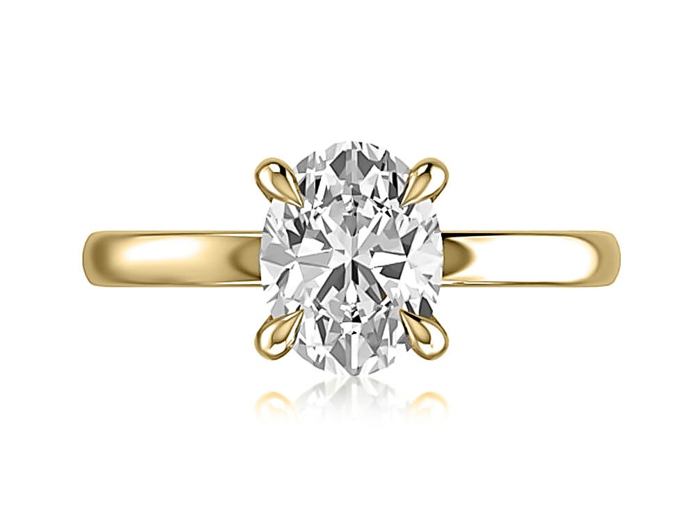 A Jaffe Sample Engagement Ring Mounting