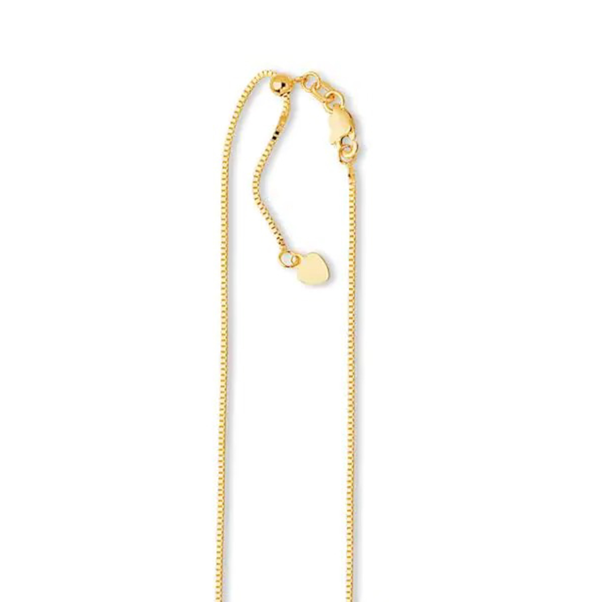 Aura By Martin Binder 0.85mm Adjustable Box Chain