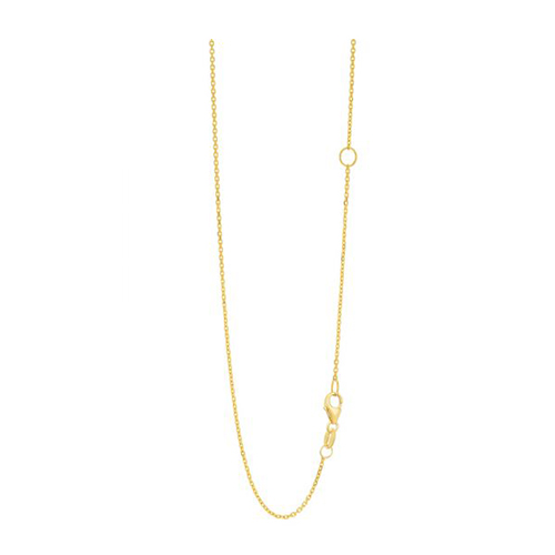 Aura By Martin Binder 18 Inch Diamond Cut Cable Chain