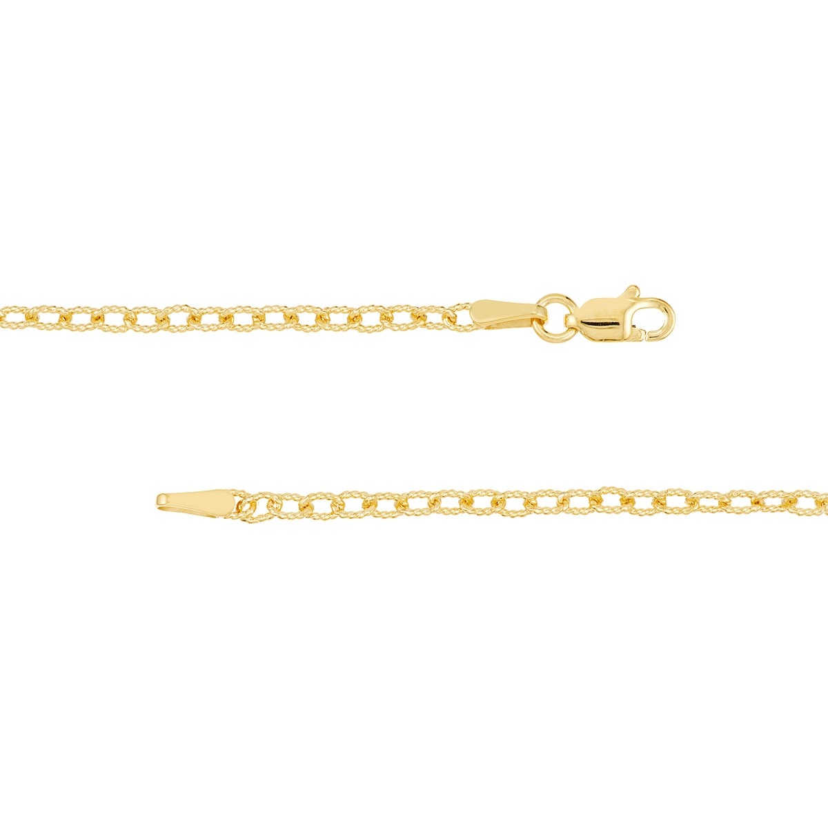 Aura By Martin Binder Gold Designer Rolo Chain