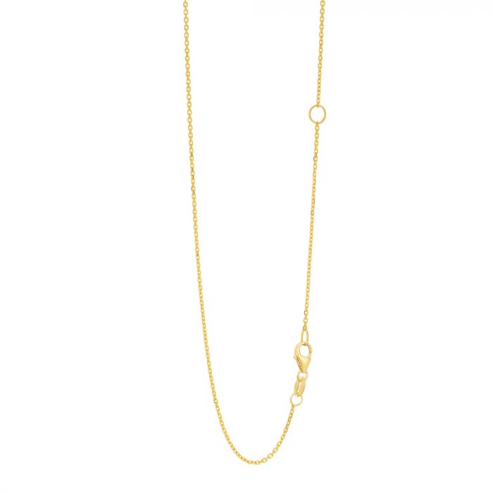 Aura By Martin Binder Gold 1.1mm 20 Inch Cable Chain